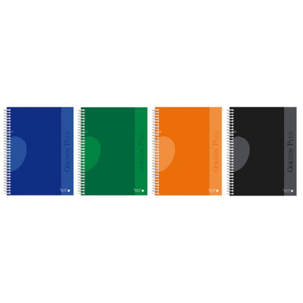 Cuaderno espiral Golden Plus
