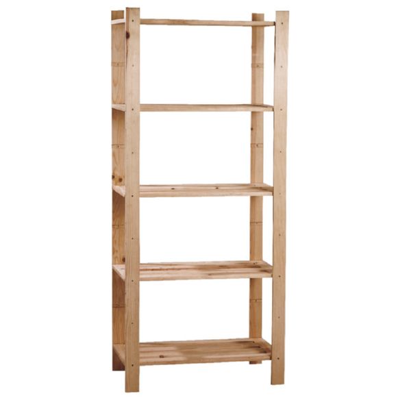 Estanter&iacute;as madera.