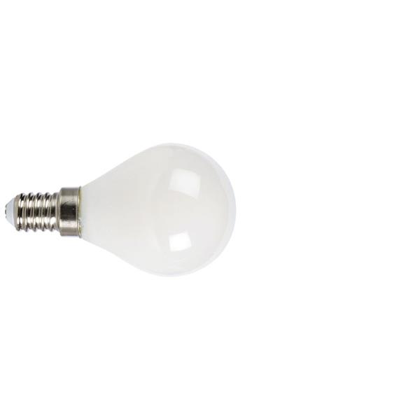 L&aacute;mpara classic DUOLEC mini globo opal.