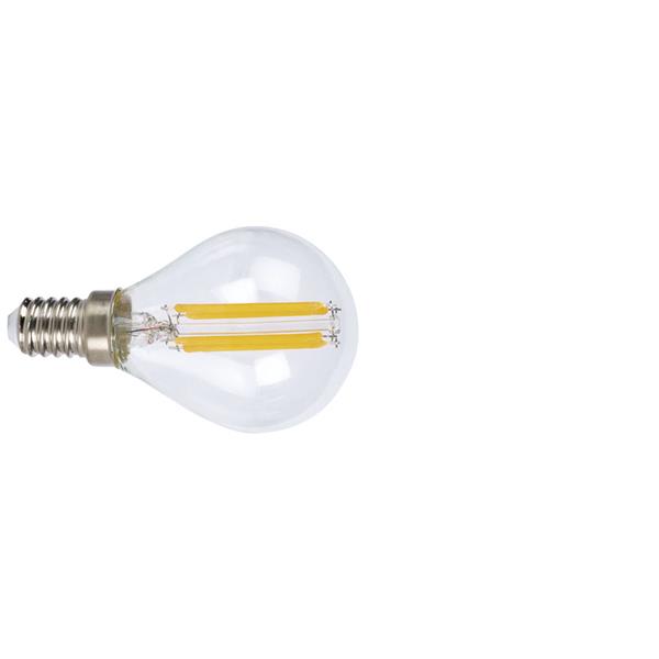 L&aacute;mpara classic DUOLEC mini globo transp