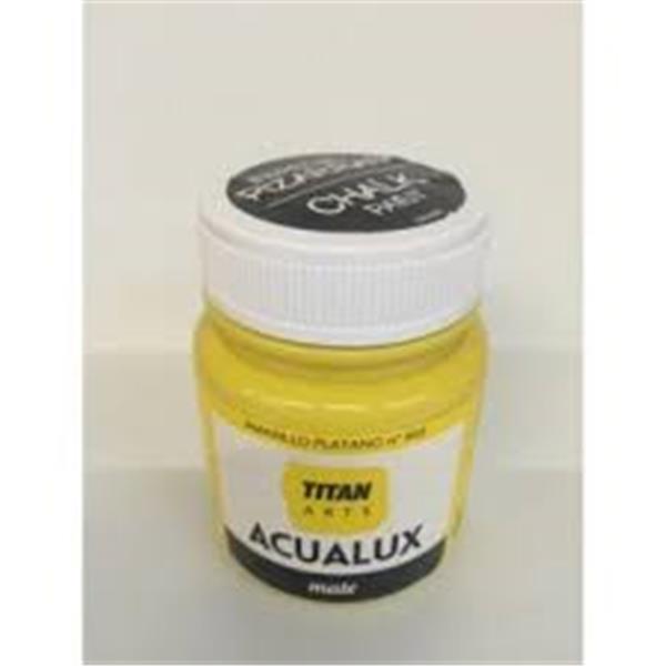 PINTURA CHALK PAINT AMARILLO PLATANO 100 ML EFECTO TIZA TITAN