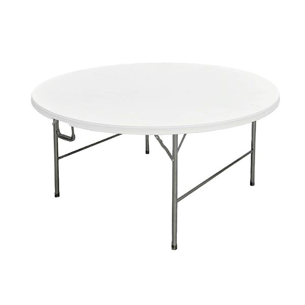 MESA PE PLEGABLE TAY REDONDA &Oslash;180CM