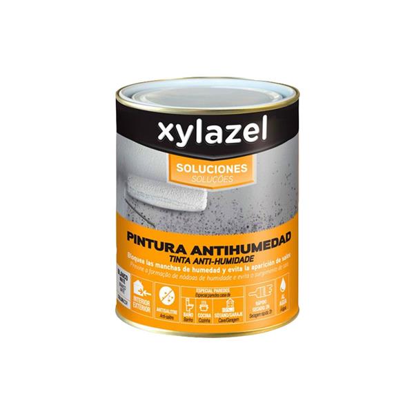 XYLAZEL SOLUCIONES PINTURA ANTISALITRE -0,75 L