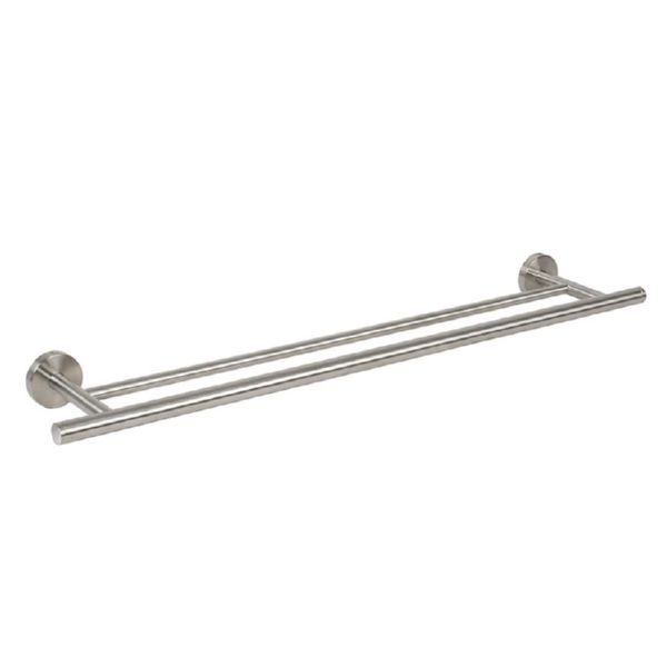 Accesorios ba&ntilde;o Satin. Toallero 2 barras