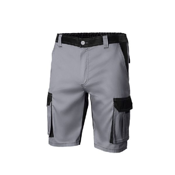 Bermuda multibolsillos RB-1 gris/negro T/44