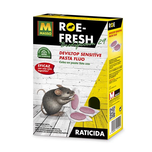 RATICIDA PASTA FRESCA ROE-FRESH 150GR