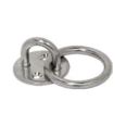 Anilla con placa redonda.