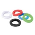 ANILLA PLASTICO PARA LLAVES 200 UNID.COLORES SURTIDOS